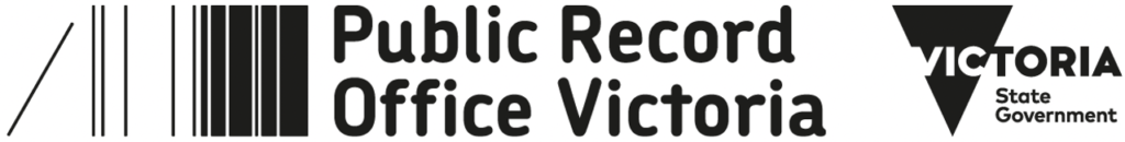 Public Record Office Victoria and Victorian Government Logos